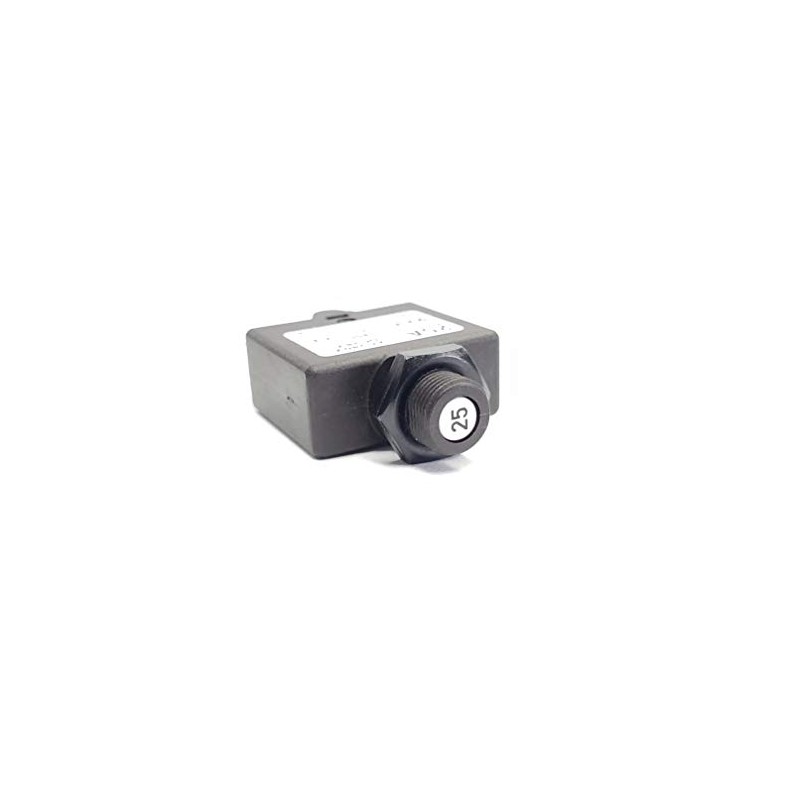 E-T-A Circuit Protection and Control 1658-G41-02-P10-25A, Circuit Breaker; Therm; Push;