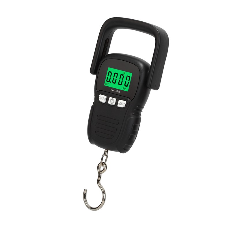 Electronic Hook Scale Portable Digital Hanging Scale Built in Tape
