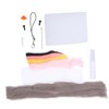 Operitacx 1 Set Penguin Studs Needle Felting Tools for Beginners