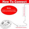 HAASHADA LED Strip Lights, DC12V 5m/16.4ft Dimmable 2835 LED Lights