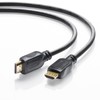 Sanwa Supply KM-HD20-P10L HDMI Cable with Latch (3.3 ft (1