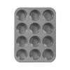 David Burke Kitchen Commerical Weight 12 Cup Muffin Pan 2.75