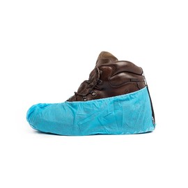 Kill Stat ESD Anti Static Overshoes, Anti Slip Disposable Shoe Cover For Grounding, Blue (100 Pieces)