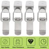 4 Pack 90 Degree Hook Lock Bolt 304 Stainless Steel