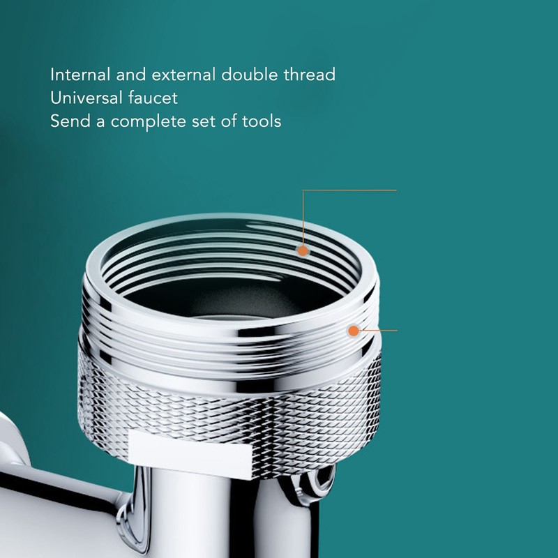 Faucet Extender Rotatable Extension Faucet Light Weight Universal Robotic Arm