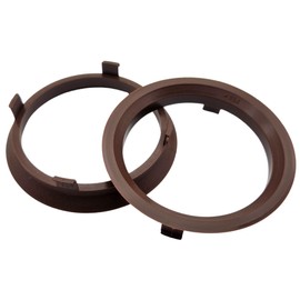 4x Centring Rings 70.1-63.4 Brown