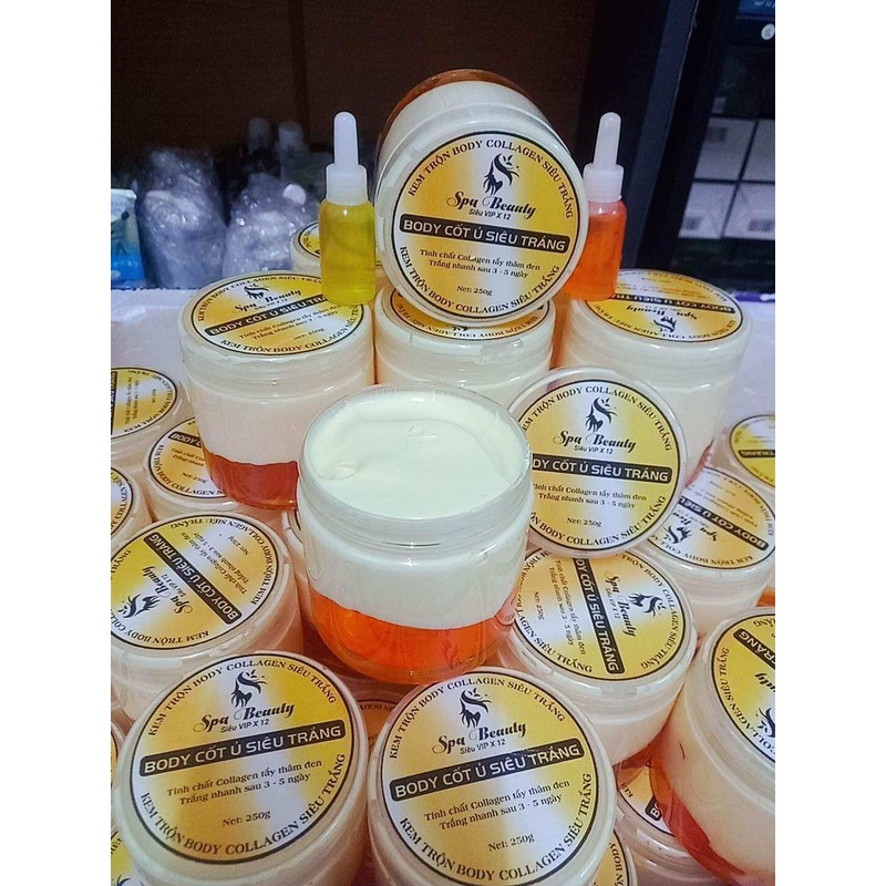Skin Whitening Sapa Beauty Super Whitening Body Cream ( 250gr)
