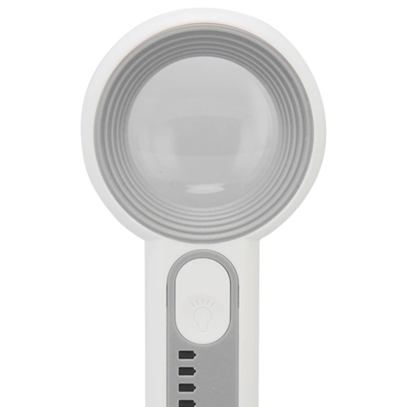Magnifying Glass 11X Rechargeable 3 Levels Brightness Portable Handheld Magnifier