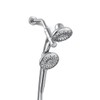 KOHLER K-R21117-G-CP Bellerose 3-Spray 5.25 in. Dual Wall Mount Fixed