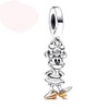FANSIW Charms in 925 Sterling Silver 100th Anniversary Mouse Charms