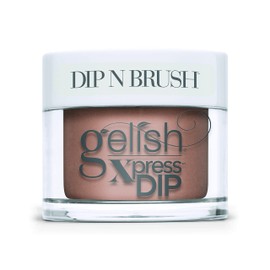 Gelish Fall Powder Dip Nail Collection: Plaid Reputation (Wool You Love Me?) Beige Nail Dip Powder, Beige Nail Powder, Dip Powder Colors, 1.5 ounce