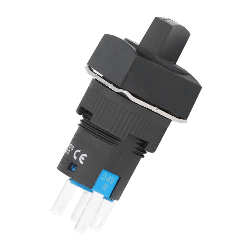 25PCS 16mm Square 5 Pin Knob Select Switch Self Locking