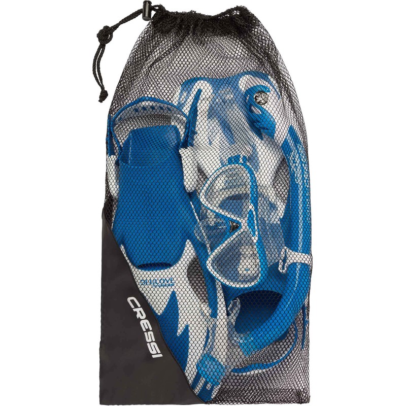 Cressi Rocks Pro Dry Set, Blue/White, S/M