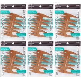 Bess AC-400 Mesh Comb Hair Brush 1 x 6 Pieces