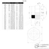 M6 (6mm) Nyloc Hex Nut (Type-T) - Stainless Steel (A2)