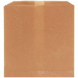 Poly Bag Guy Liners for Swing-Top Sanitary Napkin Receptacle, 8" x 8" x 7", Brown, 500/Case
