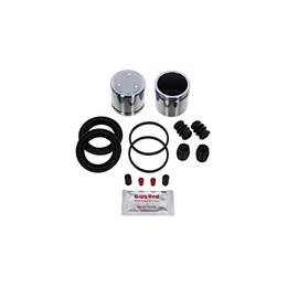 Bigg Red - Front Brake Caliper Repair Seal Kit and Pistons - Compatible with Matrix 2001-2002, Coupe 1996-2002, Lantra MK II