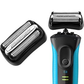 Series 3 32B Replacement Head, Series 3 Electric Shaver Replacement Head Blades for Braun S3 Foil & Cutter Razor Heads, Applicable for Braun S3 3040s 3010s 310s 3000s 3050cc 3080s 390cc etc, 1pack