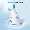 Amconsure Facial Steamer - Nano Ionic Face Steamer Warm Mist