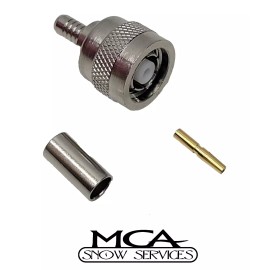 AMPHENOL GM BACK UP TRAILER CAMERA VIDEO CABLE REPAIR END 031-14693 84876818