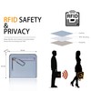 Toughergun Women’s Small Slim Leather Wallet with RFID Protection, Compact