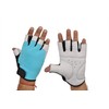 Gel Padded Ventilated Gym Leather Gloves Training Fitness Sports Cycling