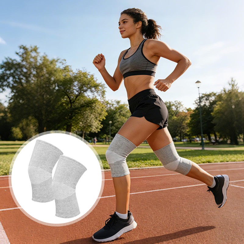 One Compress Bamboo Knee Sleeves For Women & Men Knee