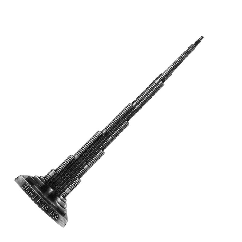 Chazcool Burj Khalifa Tower Model, Plating Dubai Tower Model, Alloy