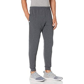 Russell Athletic Men's Dri-Power Fleece Joggers, Black Heather, X-Large