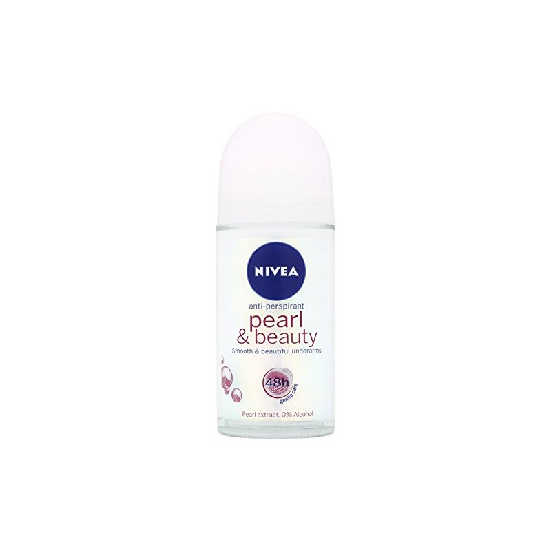 Nivea Pearl & Beauty Roll-On Deodorant, 50ml