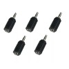 IMC Audio 5 Pieces 3.5mm Stereo Female To 2.5mm Stereo