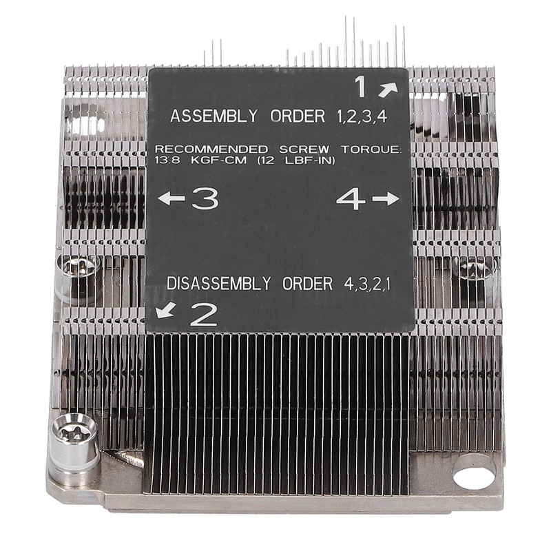 SNKP0067PS LGA 36470 1U X11 for Purley Platform CPU Heat