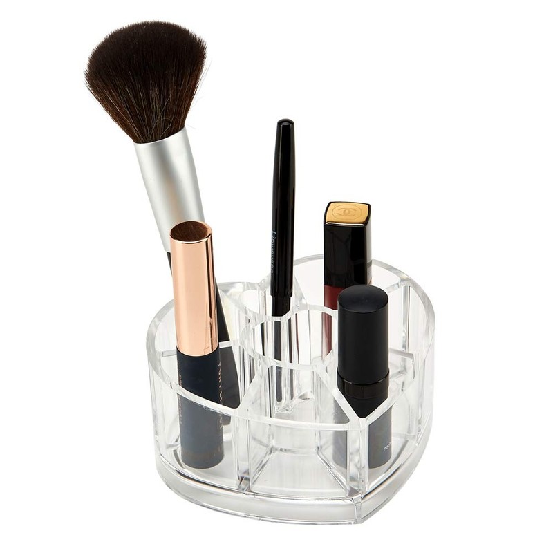 Acrylic Make-up Organiser Cosmetic Organiser Brush Holder Make Up Storage