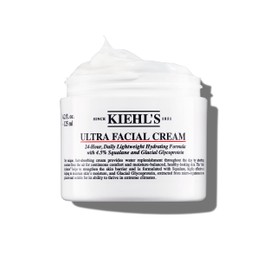 Kiehl's Ultra Facial Cream, with 4.5% Squalane to Strengthen Skin's Moisture Barrier, Skin Feels Softer and Smoother, Long-Lasting Hydration, Easy and Fast-Absorbing, All Skin Types - 4.2 fl oz
