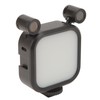 Stereo Microphone Light 10 Levels Brightness Dual Mic Fill Lamp