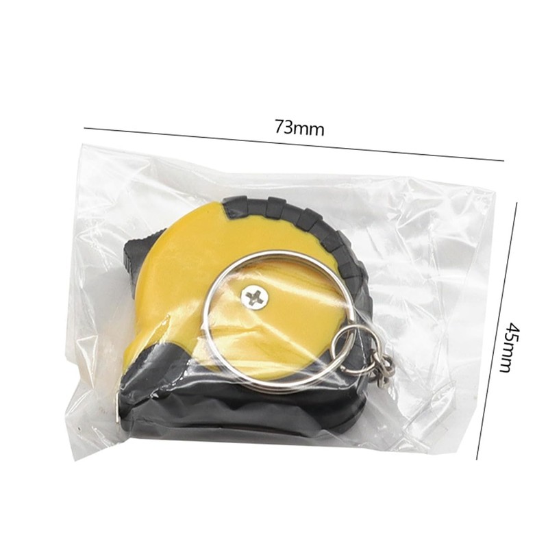 Mini Tape Measure Keychains Tape Measure Retractable Measuring 1M/ 3ft