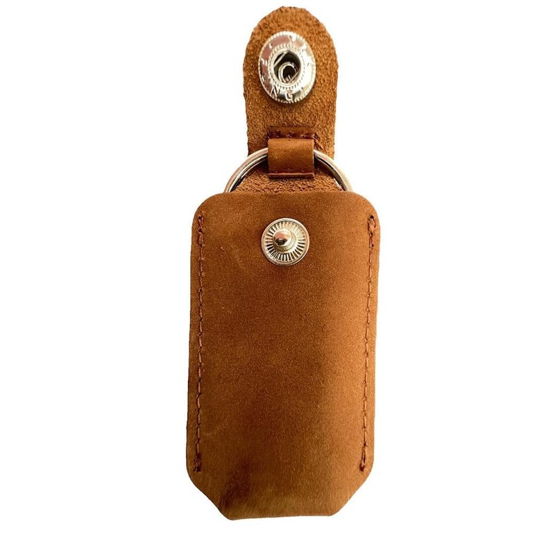 TUFF LUV Personalisierbare, rustikale Ledertasche mit Taschenclip – [kompatibel mit