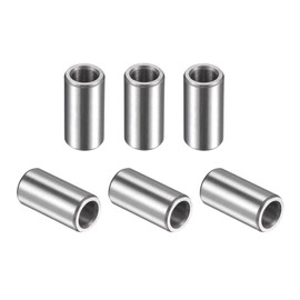 sourcing map Sleeve Bearings 5mmx8mmx16mm Chrome Steel Oilless Bushing 6pcs