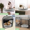 lesypet Cat Bed for Indoor Cats, Round Cat Bed Small