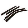 in-Channel Style Smoke Window Sun Rain Visor Vent Guard Deflector