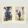 山田屋台紙店 写真台紙 ペーパーフォトフレーム ポケット台紙 『Photograph/カメラ』 Lサイズ 2面タテ (クリーム)