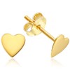 585-14K Yellow Gold Heart Symbol Stud Earrings 6mm, Yellow Gold