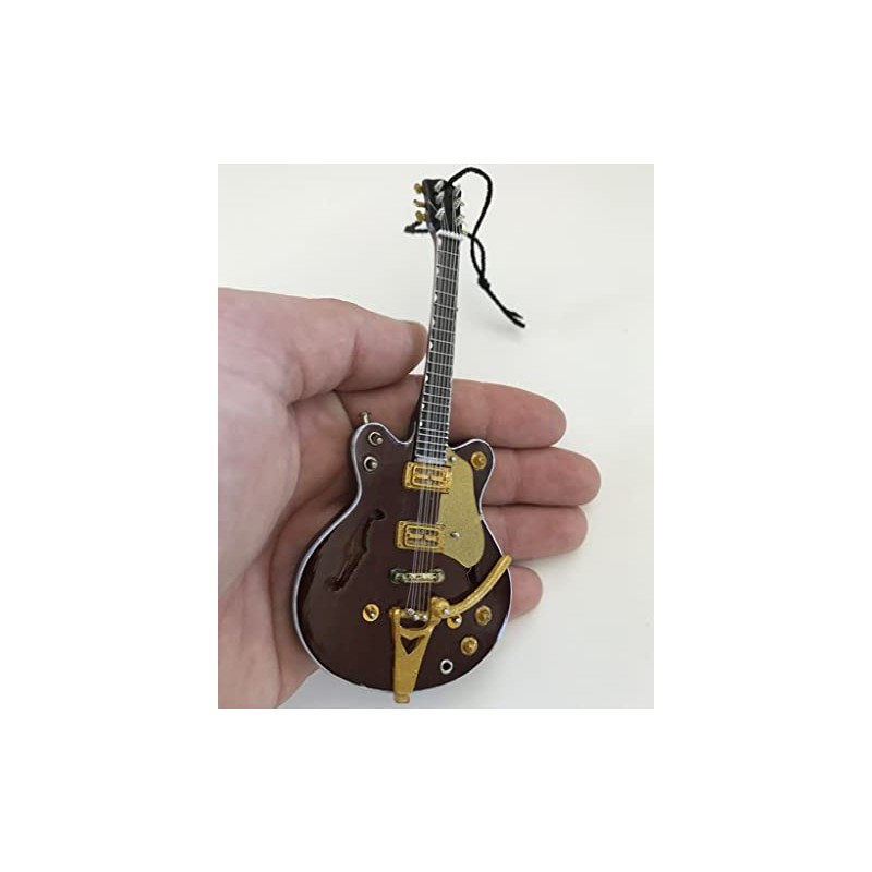 Beatles Collectible Ornament - 6" Mini Guitar Country Gentleman -