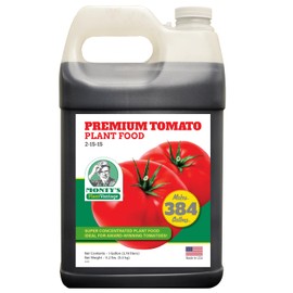 PlantVantage Premium Tomato Plant Food-Concentrated Fertilizer with Humic Acid & Zinc Nitrogen-Supports Strong Roots,Enhances Blooms & Yields-Easy Application for Root Feeding or Foliar Spray 1-Gallon