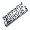 2x Small SHITBOX EDITION Badge,SHITBOX Emblem,Nameplate,for Car Pickup Motorcycle