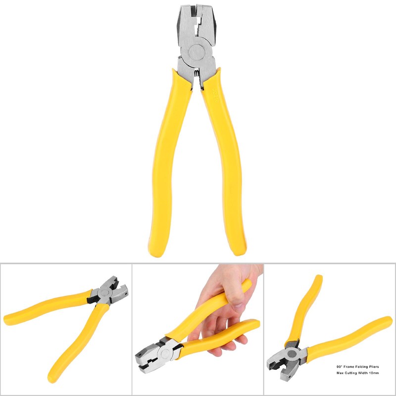 8 Inch Aluminum Frame 90 Degree Folding Bending Pliers V