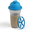 SIGNORA WARE Shaker Bottles | 17-Ounce Plastic Protein Shake Bottle