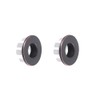 DEAKYNE 2 Pack Sink Overflow Ring Oil Rubbed Bronze Bathroom