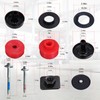 Silicone Body Mount Bushings Bolt Kit Compatible with Ford F250