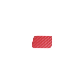 CA Starter Ignition Button Overlay Decal-Red Gls Carbon Fiber-2014-201